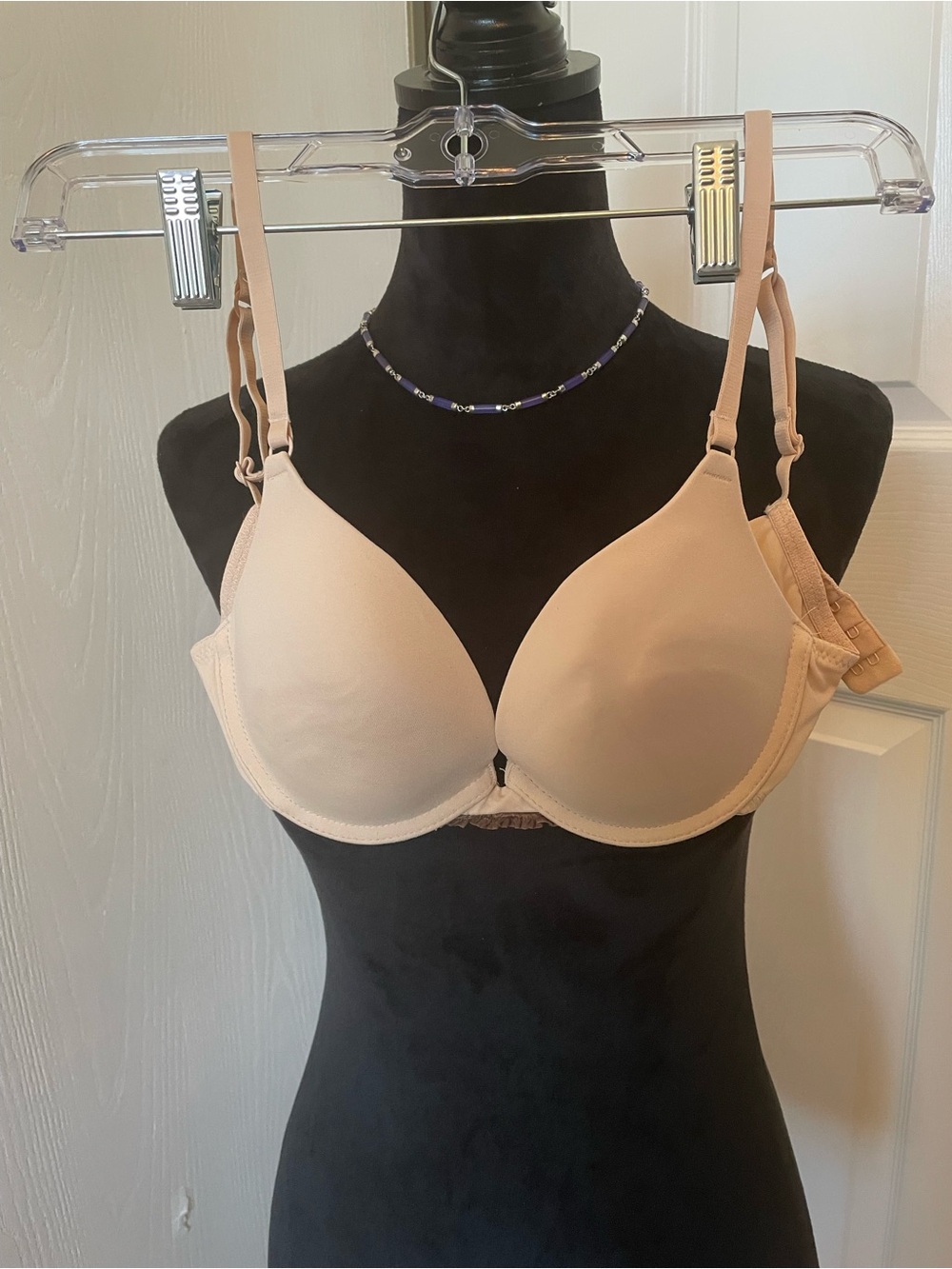 Gilligan & O'Malley Beige Nude T-Shirt Bra Size 32B